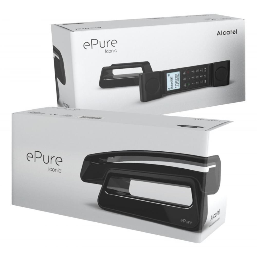 Alcatel - ePure3 Iconic Teléfono DECT Identificador de llamadas Blanco
