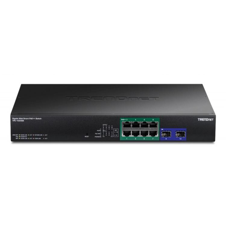 Trendnet - TPE-1020SB switch No administrado Gigabit Ethernet (10/100/1000) Energía sobre Ethernet (PoE) 1U