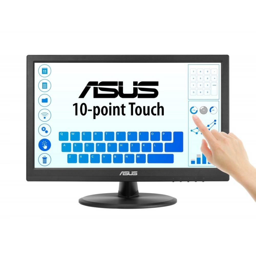 ASUS - Touch VT169HE pantalla para PC 39,6 cm (15.6") 1920 x 1080 Pixeles Full HD LED Pantalla táctil Mesa Negro