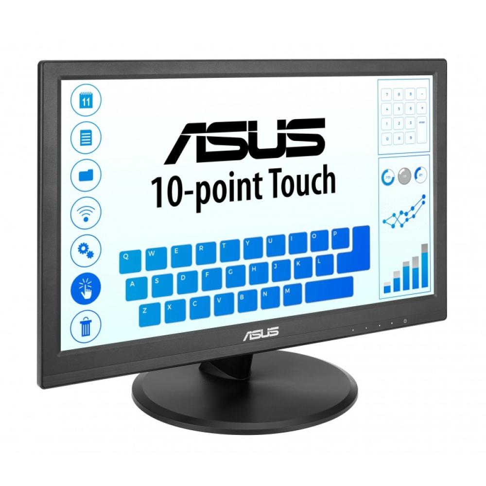 ASUS - Touch VT169HE pantalla para PC 39,6 cm (15.6") 1920 x 1080 Pixeles Full HD LED Pantalla táctil Mesa Negro