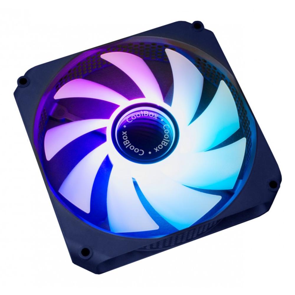 CoolBox - GAMING VENTILADOR INFINITY ARGB 120MM NEGRO