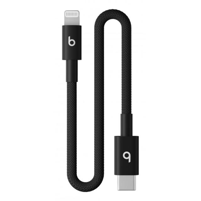 Apple - MEQM4ZM/A cable de conector Lightning 0,2 m Negro