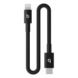 Apple - MEQM4ZM/A cable de conector Lightning 0,2 m Negro
