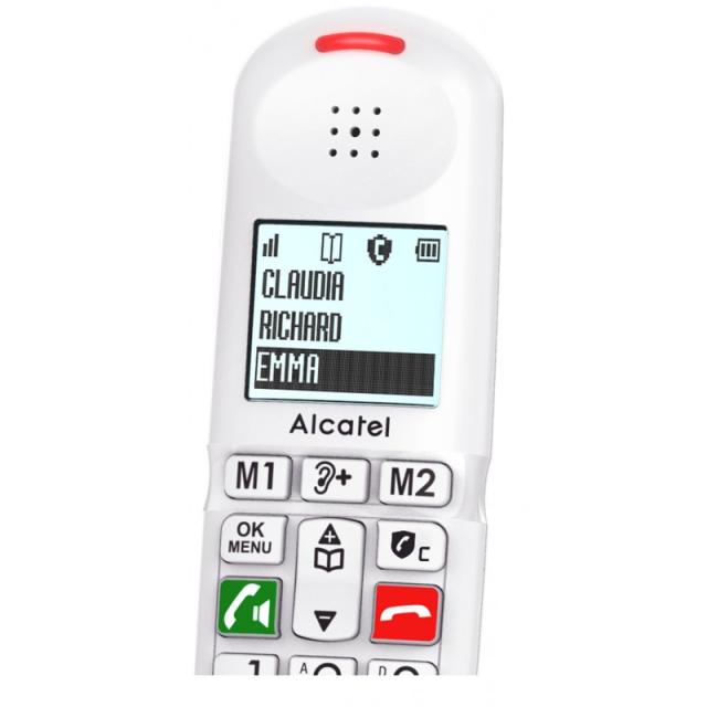 Alcatel - XL685 Duo EWE Teléfono analógico Identificador de llamadas Negro