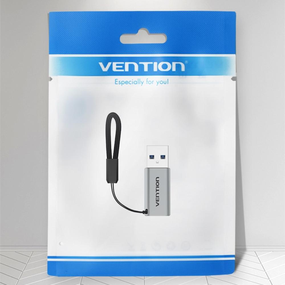 Vention - Adaptador USB 3.0 CDPH0/ USB Macho - USB Tipo-C Hembra