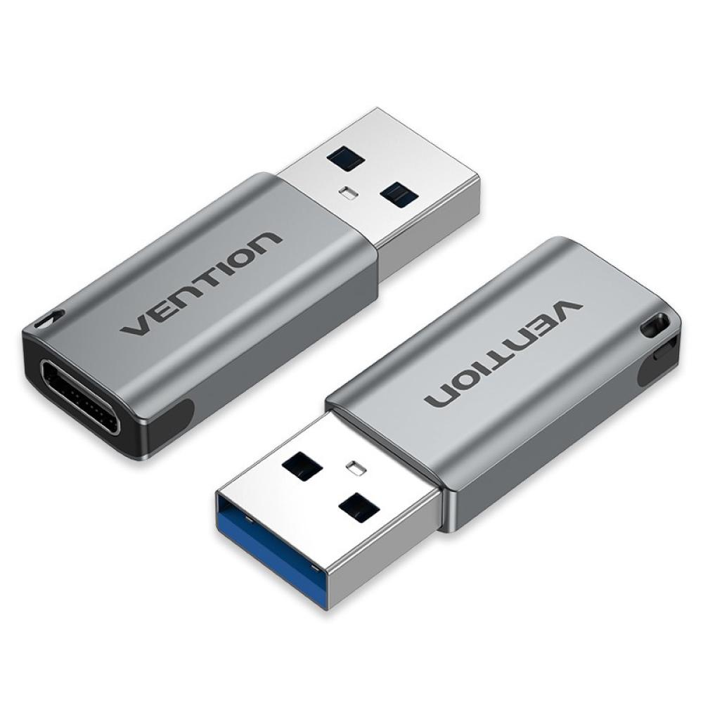 Vention - Adaptador USB 3.0 CDPH0/ USB Macho - USB Tipo-C Hembra