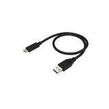 StarTech.com - Cable de Carga y Sincronización USB-A a USB-C de 50cm - Cable USB de 10Gbps - Cable de Datos USB-A a USB Tipo C -