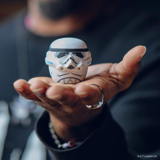 Bitty Boomers - Stormtrooper Altavoz monofónico portátil Negro, Azul, Blanco