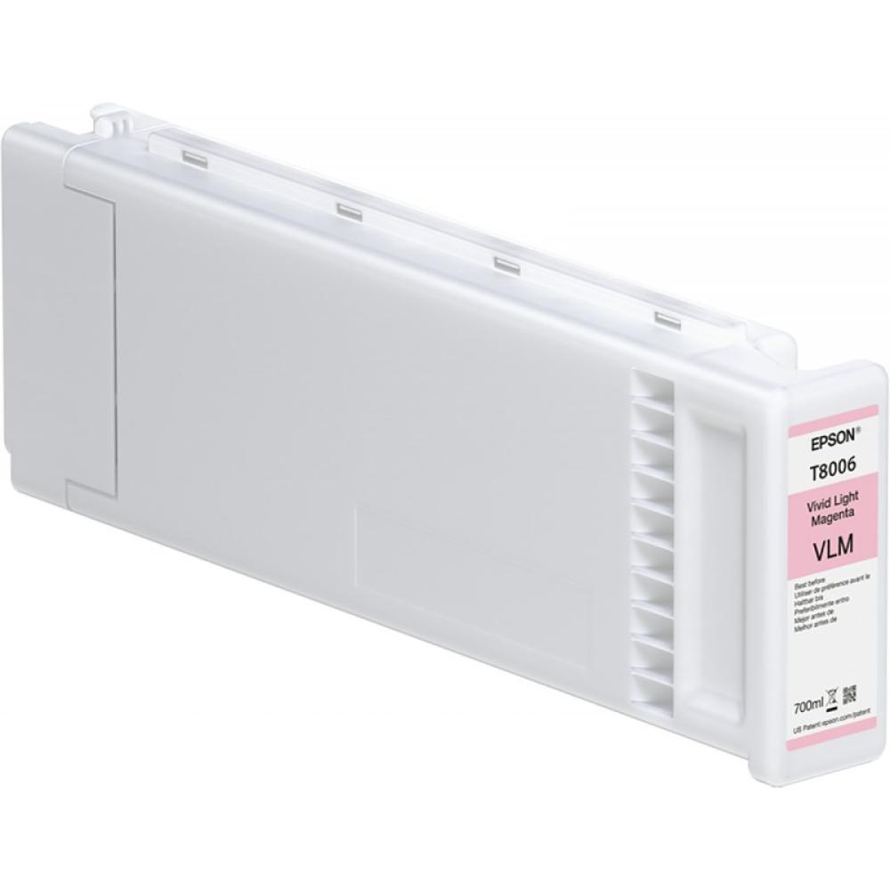 Epson - Singlepack Vivid Light Magenta T800600 UltraChrome PRO 700ml