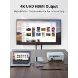 Ugreen - CM511 5-in-1 Adapter USB-C Hub to 3x USB3.0 + HDMI + TF/SD Gray