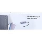 Ugreen - 20956A hub de interfaz USB Tipo C 5000 Mbit/s Plata