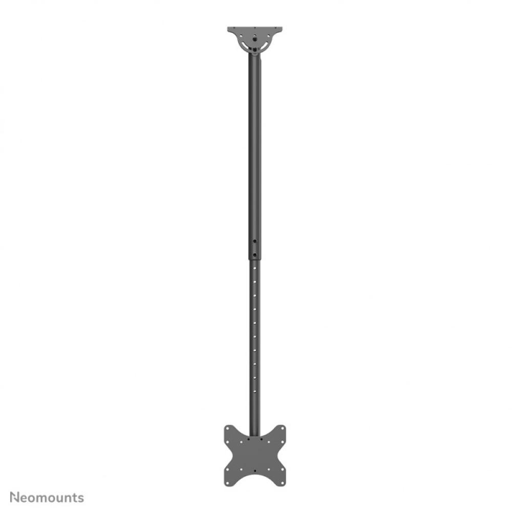 Neomounts - CL35-340BL12 Soporte de techo para monitor/TV 23-42" - alt. 106-156 cm