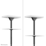 Neomounts - CL35-340BL12 Soporte de techo para monitor/TV 23-42" - alt. 106-156 cm