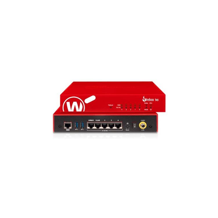 WatchGuard - Firebox T45-PoE cortafuegos (hardware) 3,94 Gbit/s - WGT47033-EU