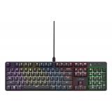 Trust - GXT 871 Zora teclado Juego USB QWERTY Español Negro