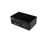 StarTech.com - Conmutador Switch KVM - 2 puertos USB 2.0 - Audio Vídeo DisplayPort 2 Monitores