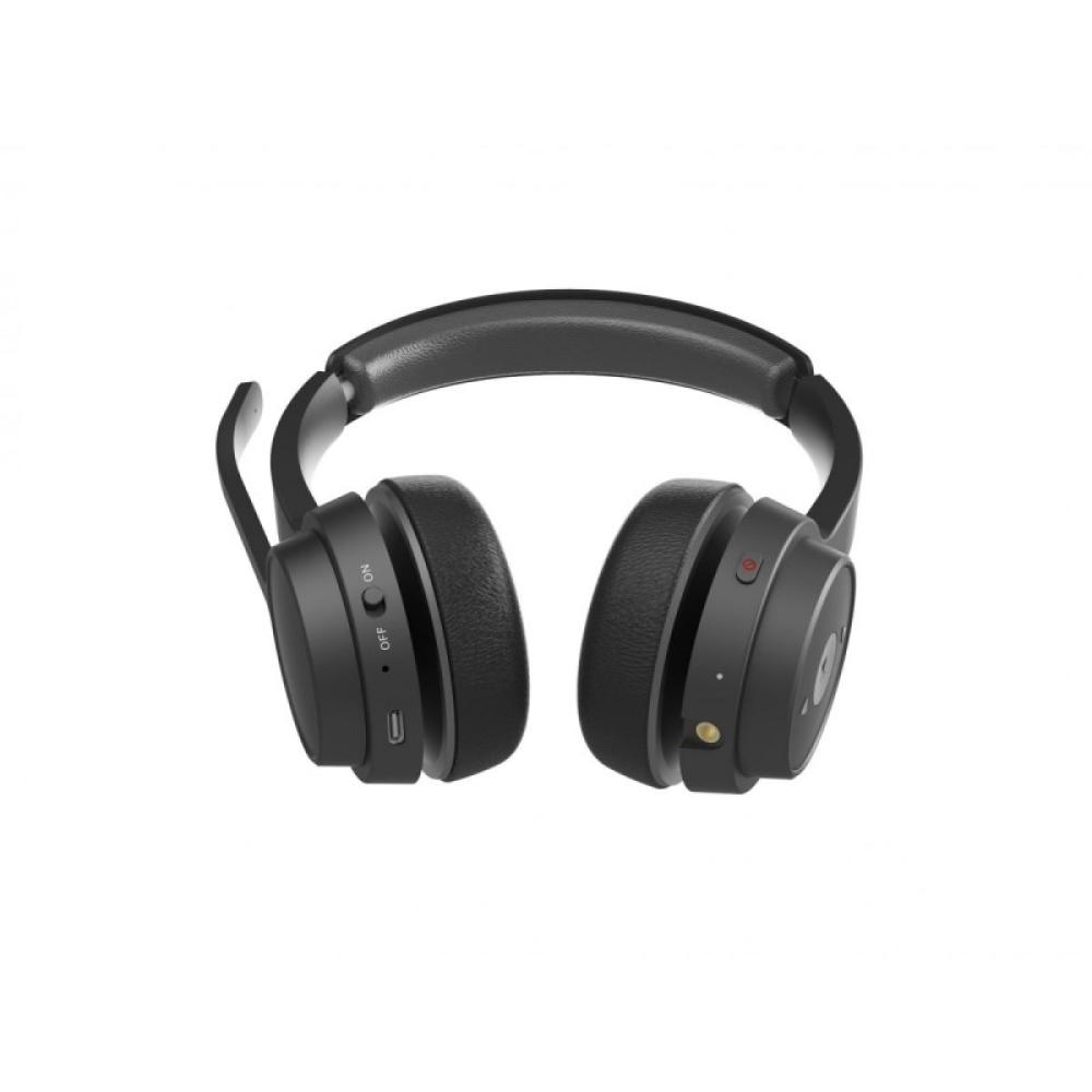 Conceptronic - POLONA04B auricular y casco Auriculares Inalámbrico y alámbrico Diadema Llamadas/Música USB Tipo C Bluetooth Negr