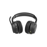 Conceptronic - POLONA04B auricular y casco Auriculares Inalámbrico y alámbrico Diadema Llamadas/Música USB Tipo C Bluetooth Negr