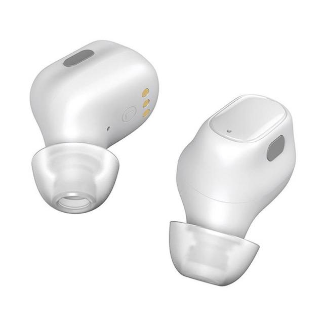 Baseus - WM01 Auriculares Inalámbrico Dentro de oído Llamadas/Música USB Tipo C Bluetooth Blanco
