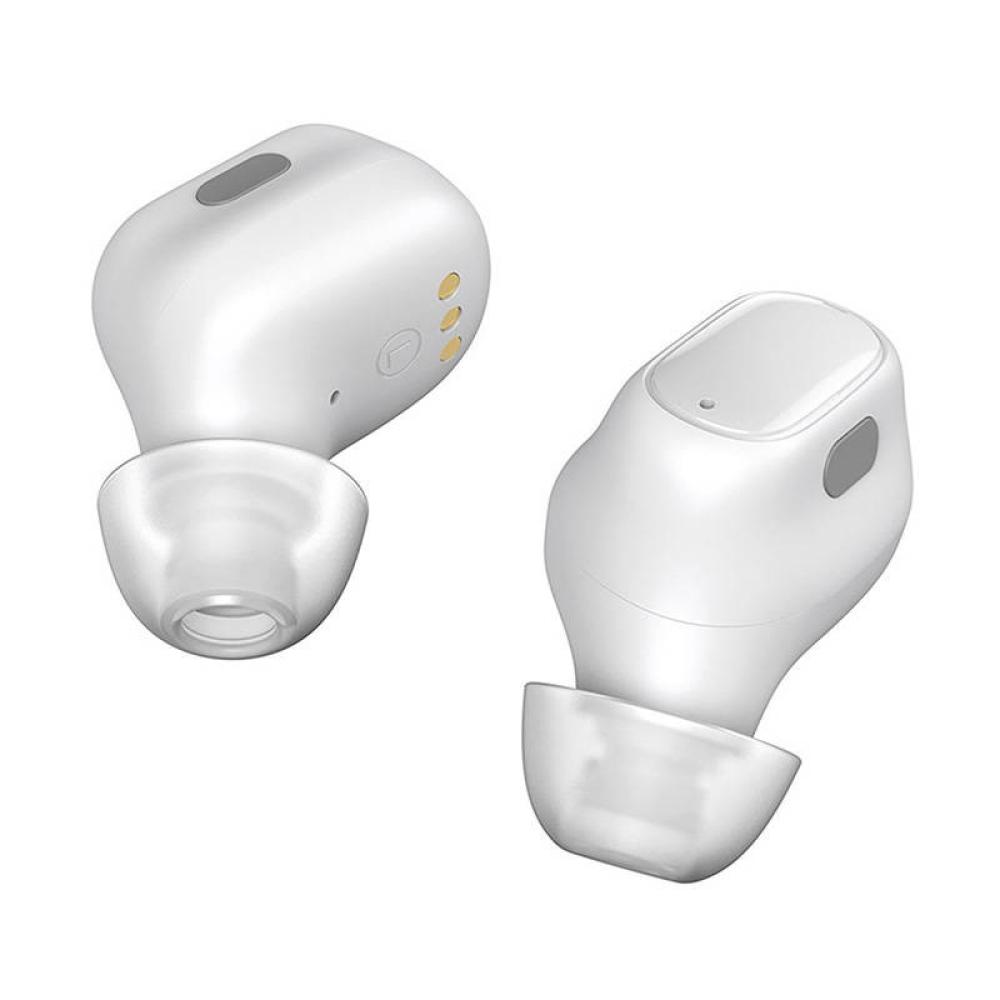 Baseus - WM01 Auriculares Inalámbrico Dentro de oído Llamadas/Música USB Tipo C Bluetooth Blanco