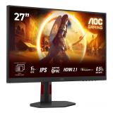 AOC - G4 U27G4R pantalla para PC 68,6 cm (27") 3840 x 2160 Pixeles 4K Ultra HD LED Negro, Rojo