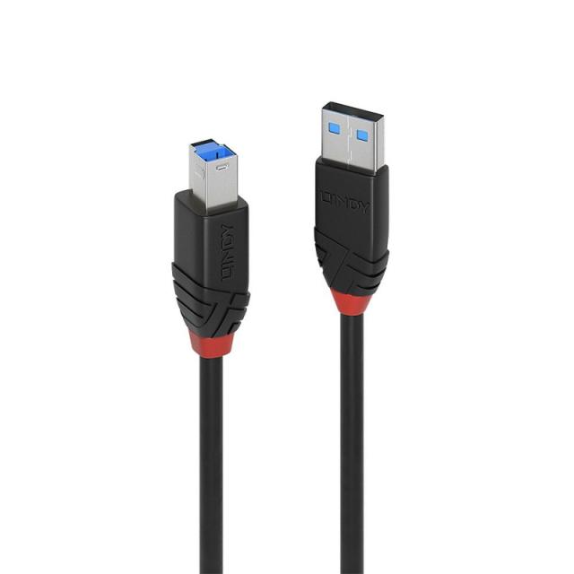 Lindy - 43227 cable USB USB 3.2 Gen 1 (3.1 Gen 1) 10 m USB A USB B Negro