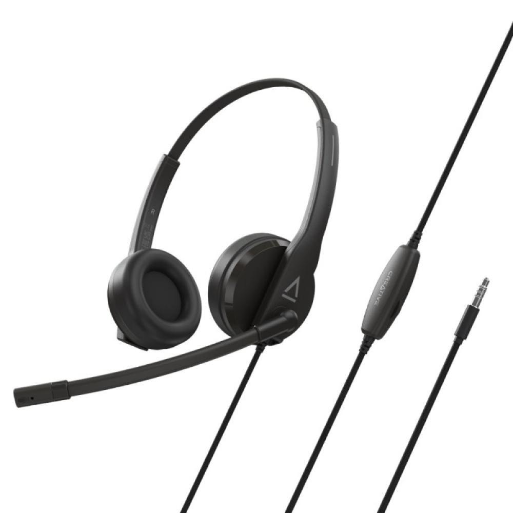 Creative Labs - HS-230 Auriculares Alámbrico Diadema Llamadas/Música USB tipo A Negro