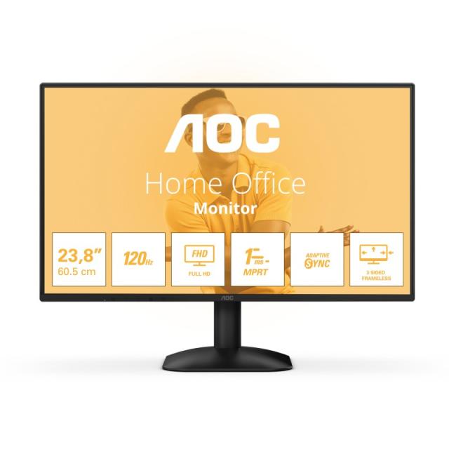 AOC - 24B31H pantalla para PC 60,5 cm (23.8") 1920 x 1080 Pixeles Full HD Negro