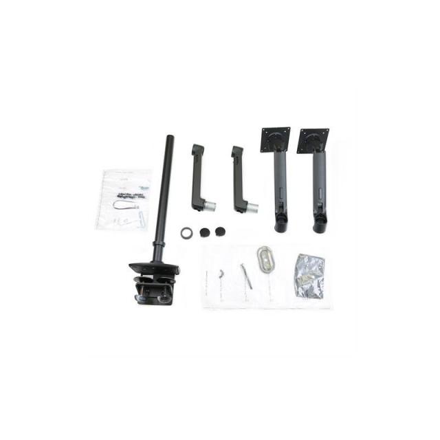 Ergotron - LX Series LX Dual Stacking Arm, Tall Pole, Matte Black 101,6 cm (40") Negro Escritorio