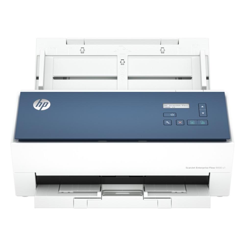 HP - ScanJet Enterprise Flow 9000 s1 Escáner alimentado con hojas 600 x 600 DPI A3 Azul, Blanco