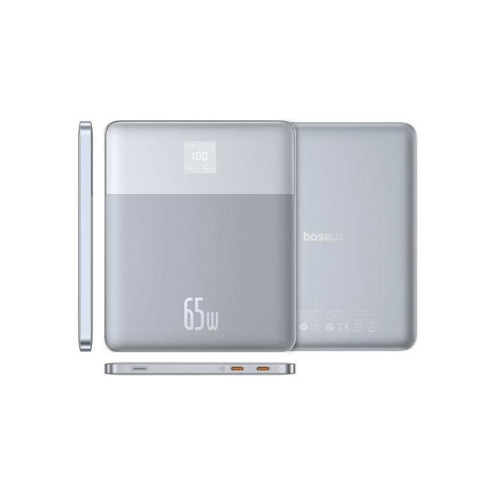 Baseus - Blade2 Polímero de litio 12000 mAh Plata