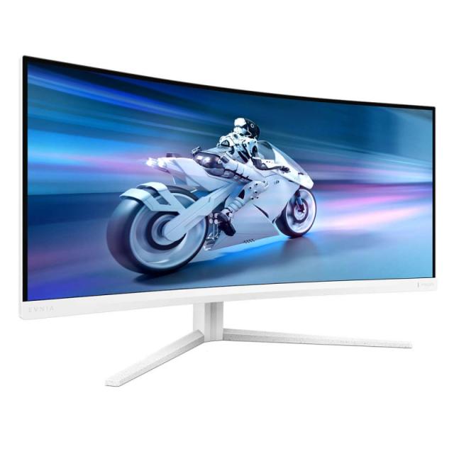 Philips - Evnia 5000 34M2C5501A/00 pantalla para PC 86,4 cm (34") 3440 x 1440 Pixeles Wide Quad HD LCD Blanco