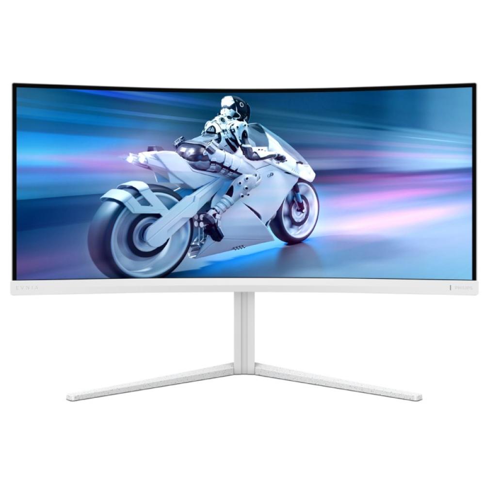 Philips - Evnia 5000 34M2C5501A/00 pantalla para PC 86,4 cm (34") 3440 x 1440 Pixeles Wide Quad HD LCD Blanco