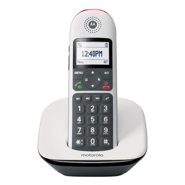 Motorola - CD5001 Teléfono DECT Identificador de llamadas Gris