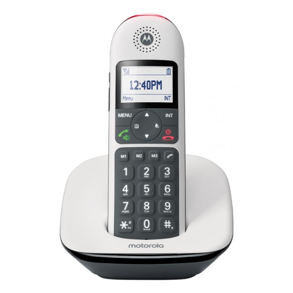 Motorola - CD5001 Teléfono DECT Identificador de llamadas Gris