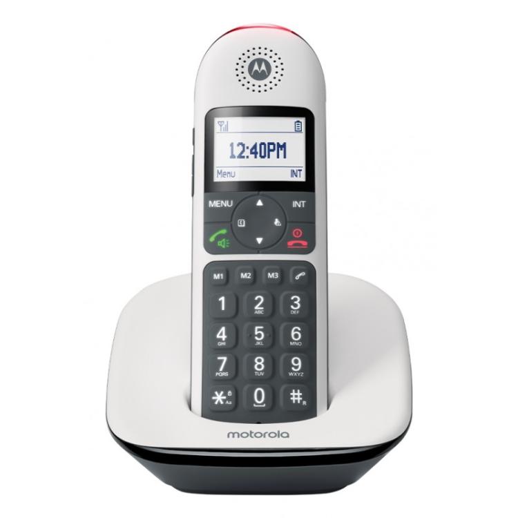 Motorola - CD5001 Teléfono DECT Identificador de llamadas Gris