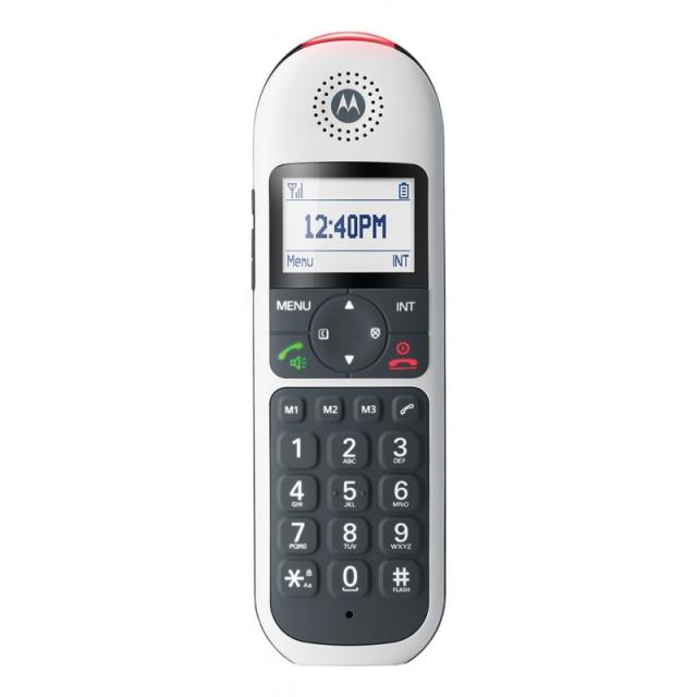 Motorola - CD5001 Teléfono DECT Identificador de llamadas Gris