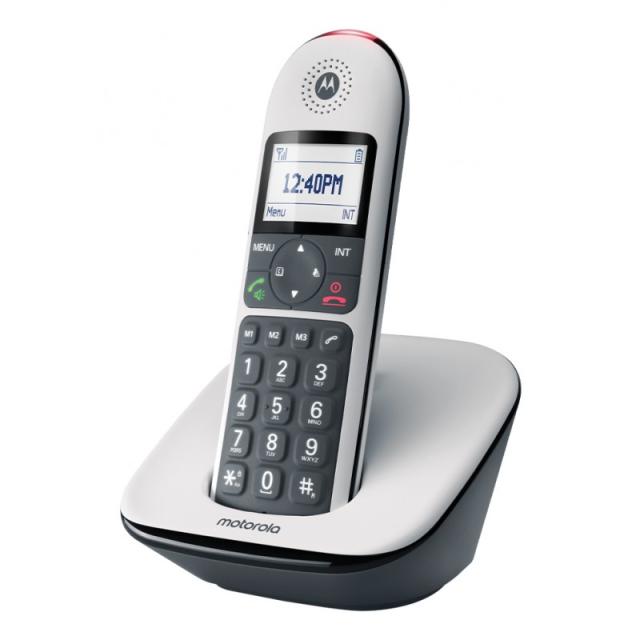 Motorola - CD5001 Teléfono DECT Identificador de llamadas Gris