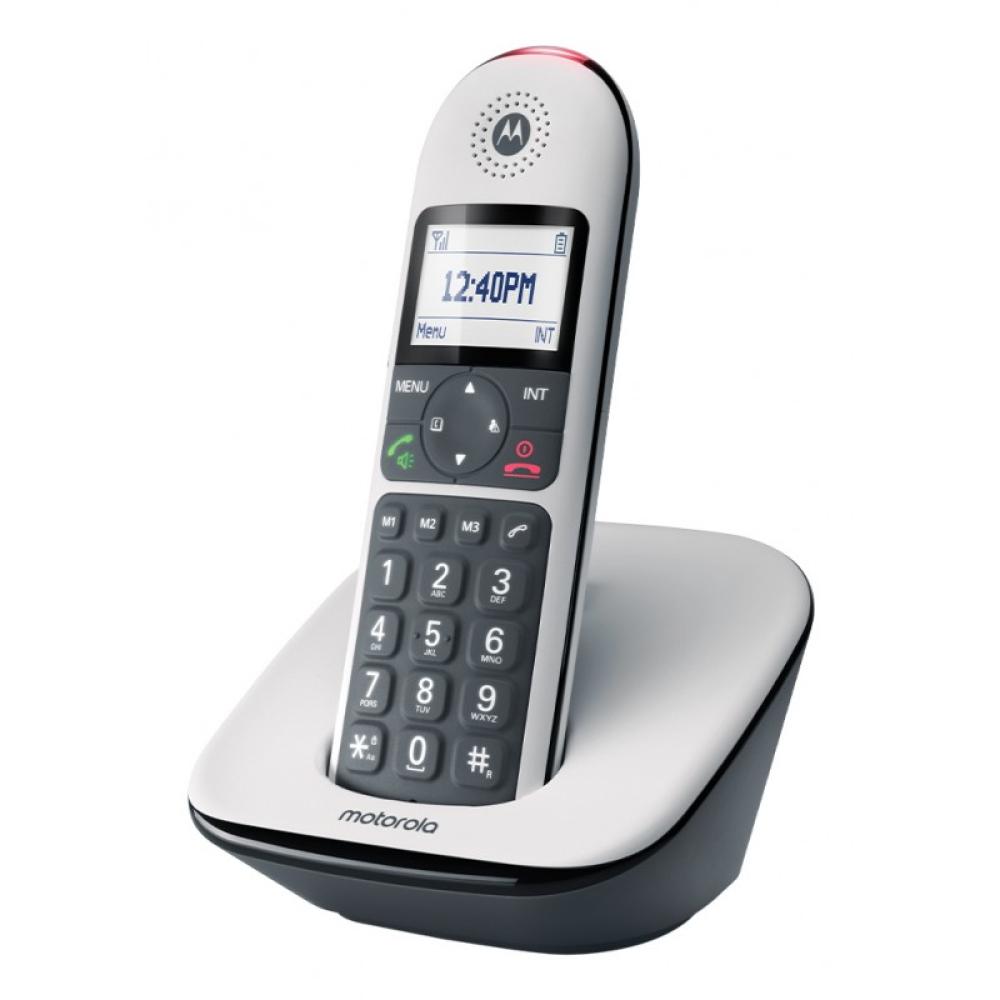 Motorola - CD5001 Teléfono DECT Identificador de llamadas Gris