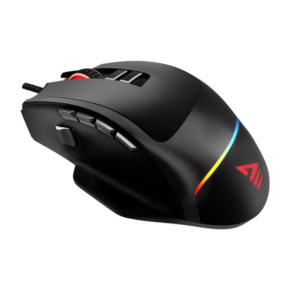 Savio - Valiant gaming mouse RGB Negro