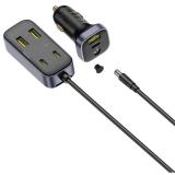 Baseus - BackseatPal L1 Universal Negro Encendedor de cigarrillos Auto