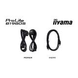 iiyama - ProLite B1980S-B1 pantalla para PC 48,3 cm (19") 1280 x 1024 Pixeles VGA LED Negro