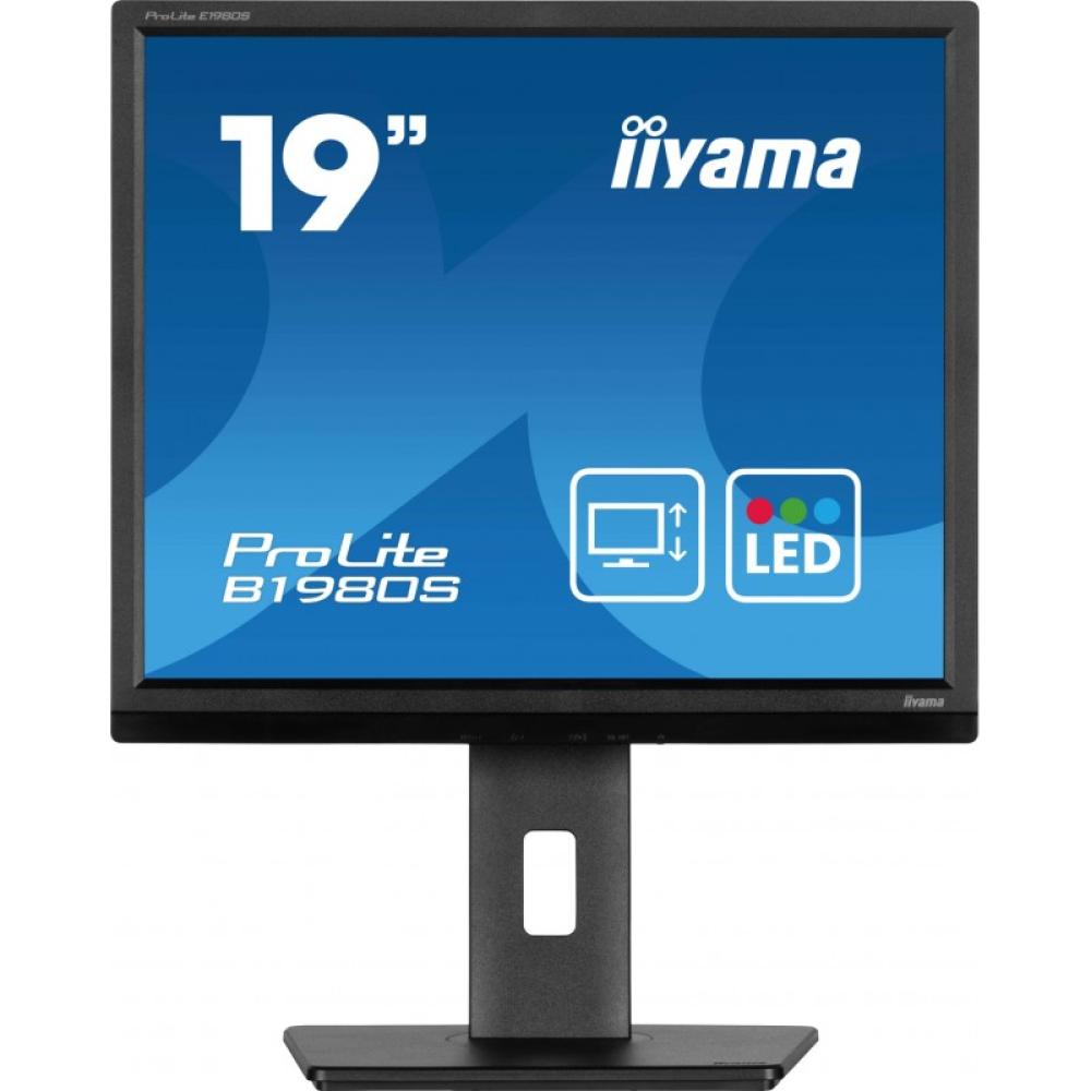 iiyama - ProLite B1980S-B1 pantalla para PC 48,3 cm (19") 1280 x 1024 Pixeles VGA LED Negro