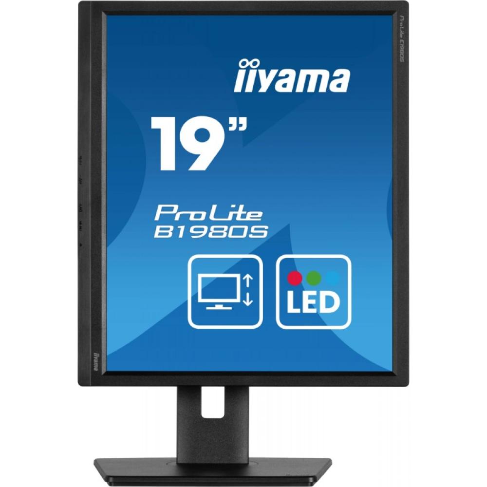 iiyama - ProLite B1980S-B1 pantalla para PC 48,3 cm (19") 1280 x 1024 Pixeles VGA LED Negro
