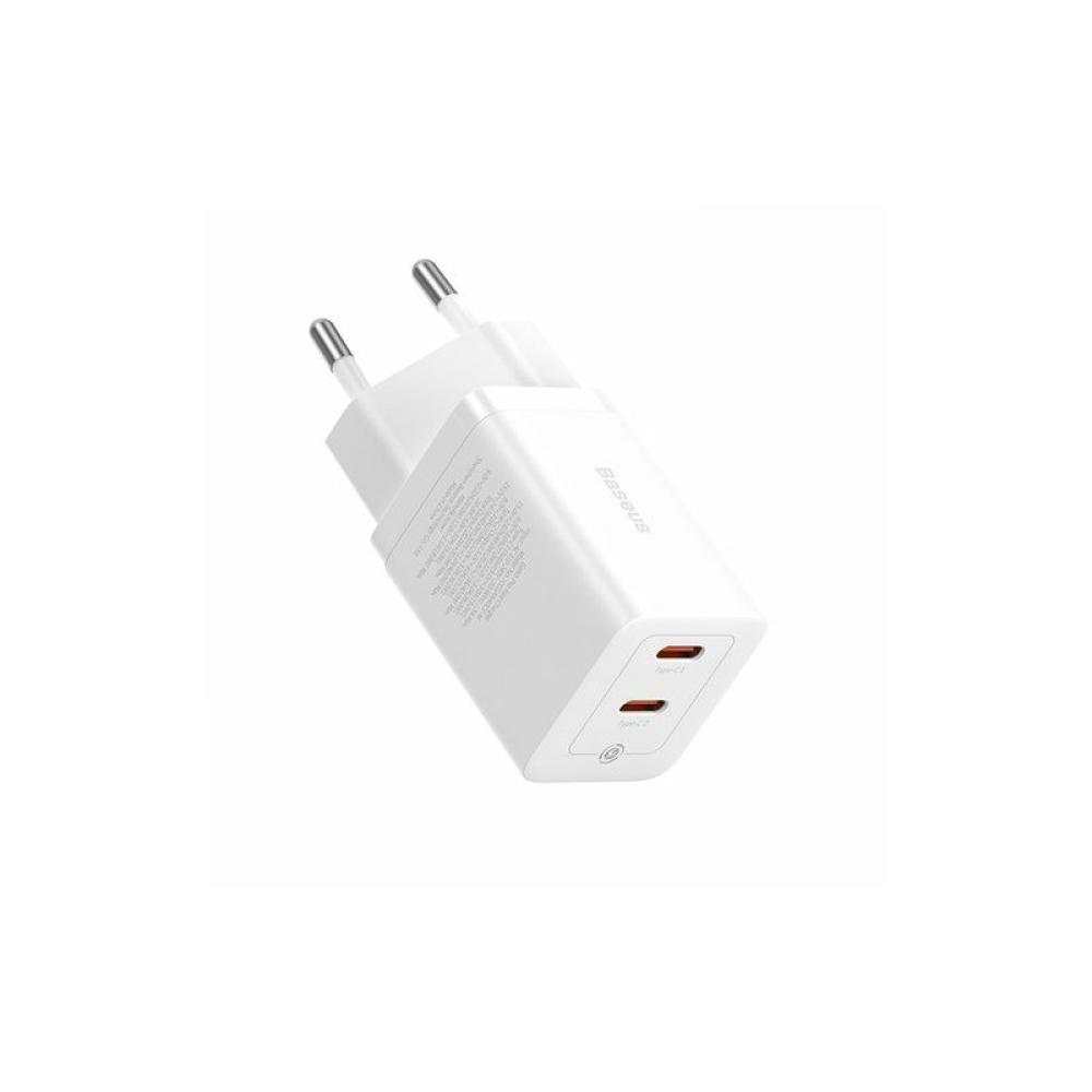 Baseus - GaN5 Pro 40W Universal Blanco Corriente alterna Carga rápida Interior