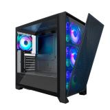 CoolBox - GAMING CAJA ATX GE2000 DUALVIEW USB-C 3.2 GEN1 + 4 VENT.ARGB FRONTAL CRISTAL/REJILLA
