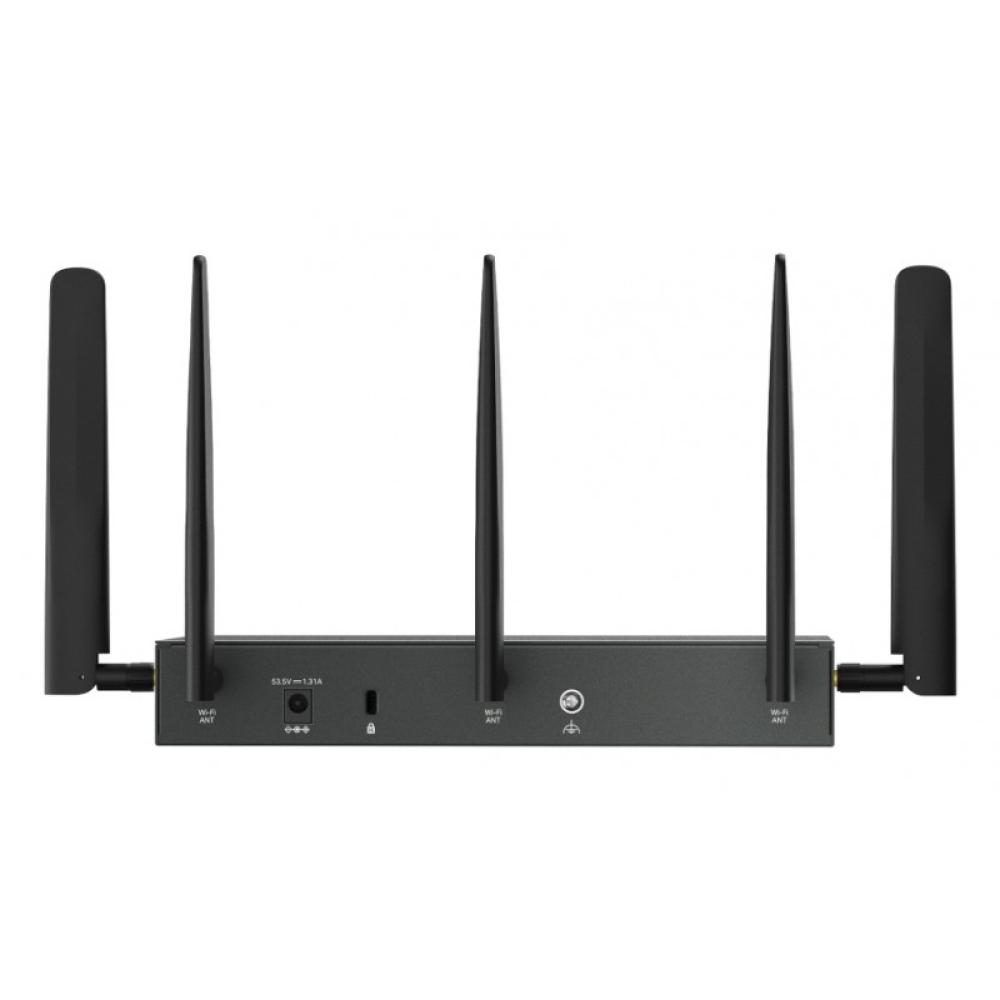 TP-Link - ER706WP-4G router inalámbrico Gigabit Ethernet Doble banda (2,4 GHz / 5 GHz) Negro