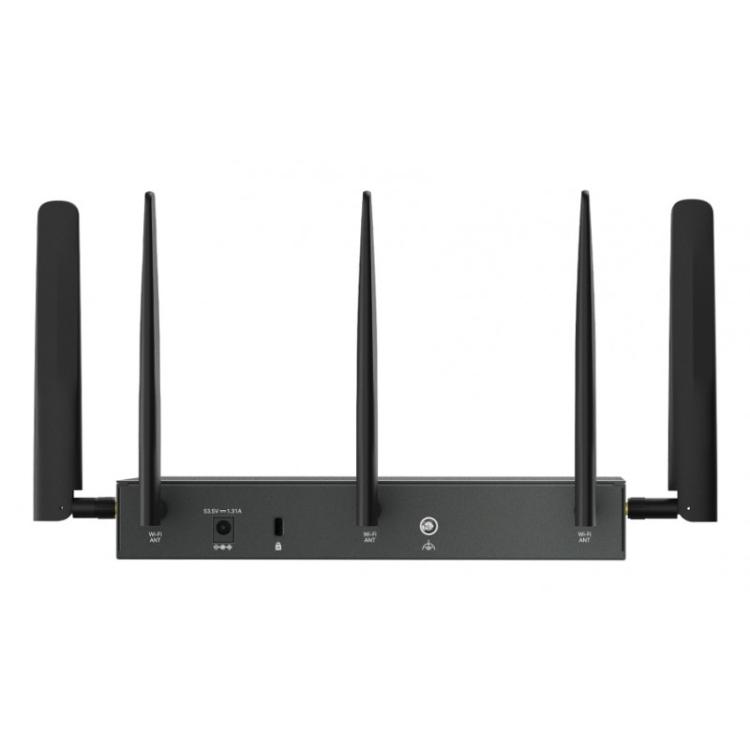 TP-Link - ER706WP-4G router inalámbrico Gigabit Ethernet Doble banda (2,4 GHz / 5 GHz) Negro