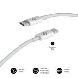 SUBBLIM - CABLE PLUS 100W C-C 2m WHITE
