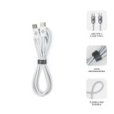 SUBBLIM - CABLE PLUS 100W C-C 2m WHITE